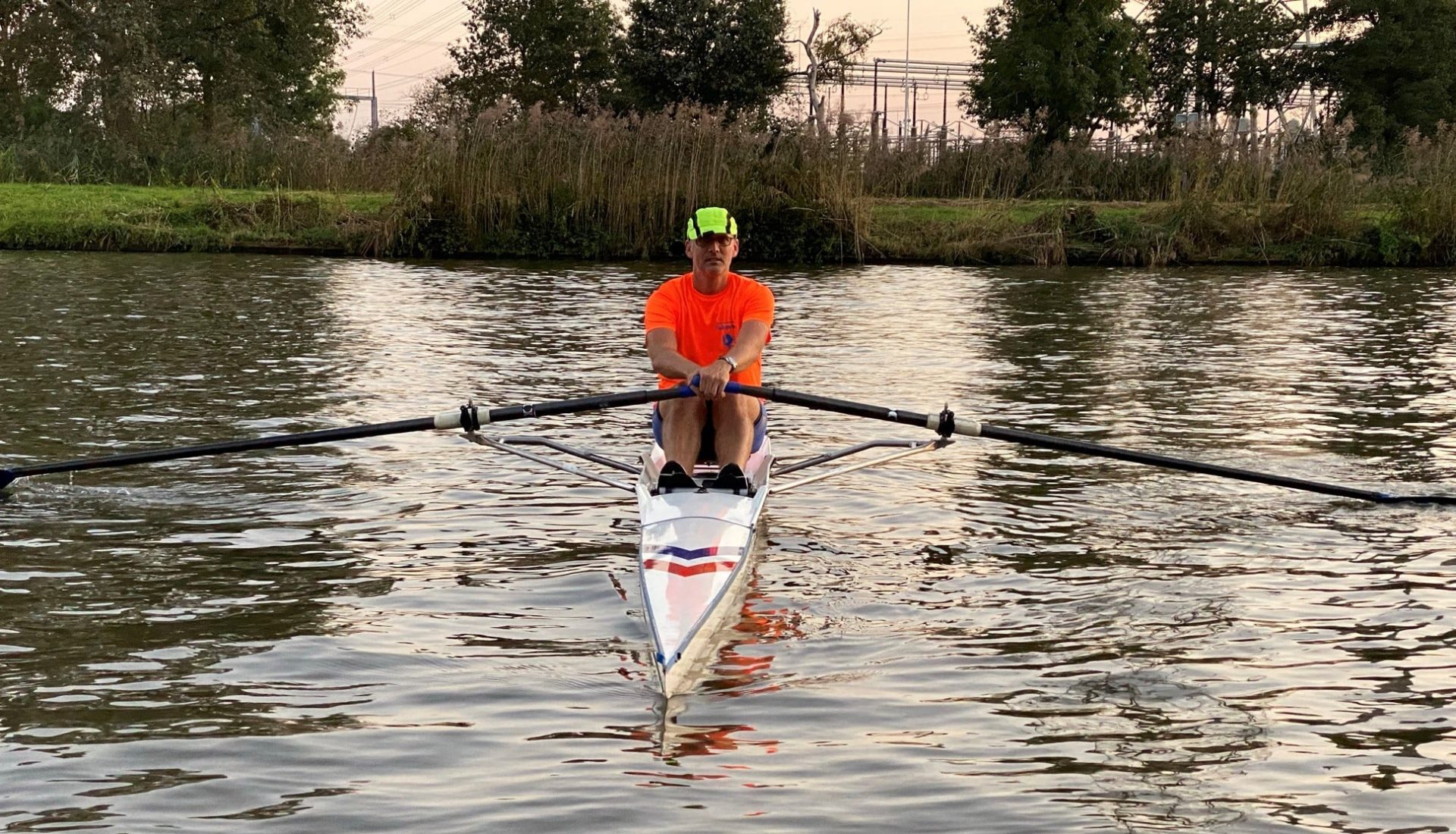 Tubantia Hengelo in Skiff