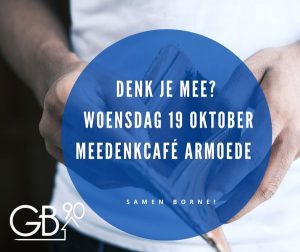 Meedenk café Armoede